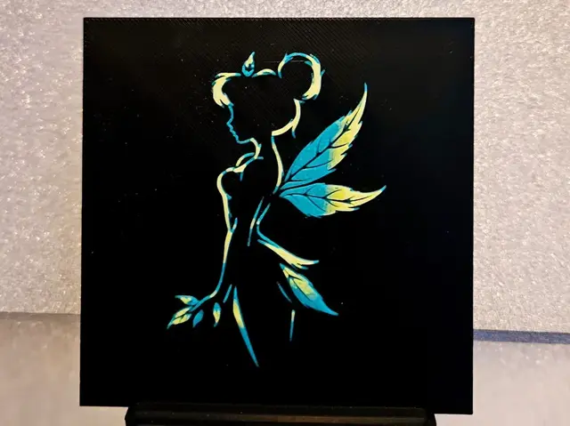 HueForge model: Tinkerbel by Mano's 3d_Art