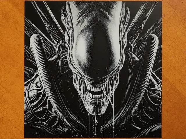 HueForge model: In Space, No One Can Hear You Scream - Xenomorph by Sarge