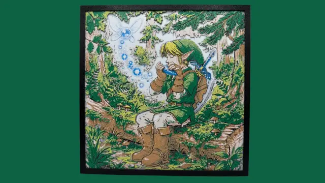 Link - Ocarina Of Time Hueforge