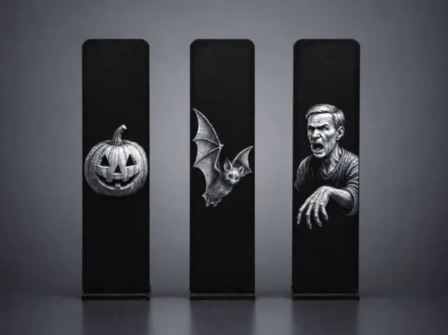 HueForge model: Halloween Bookmarks (Set №3) by Aleksandr