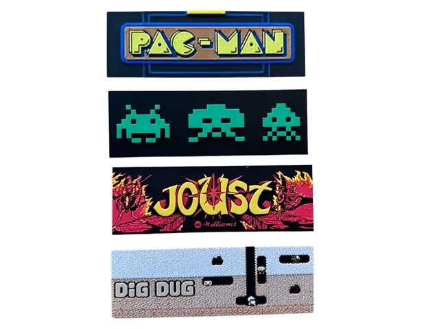 HueForge model: Retro Video Game - Bookmark Collection #1 by Canadian Gamer