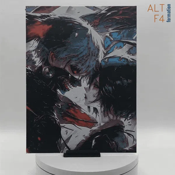 Tokyo ghoul - hueforge by Altf4-Formation HueForge model: Tokyo ghoul - hueforge by Altf4-Formation