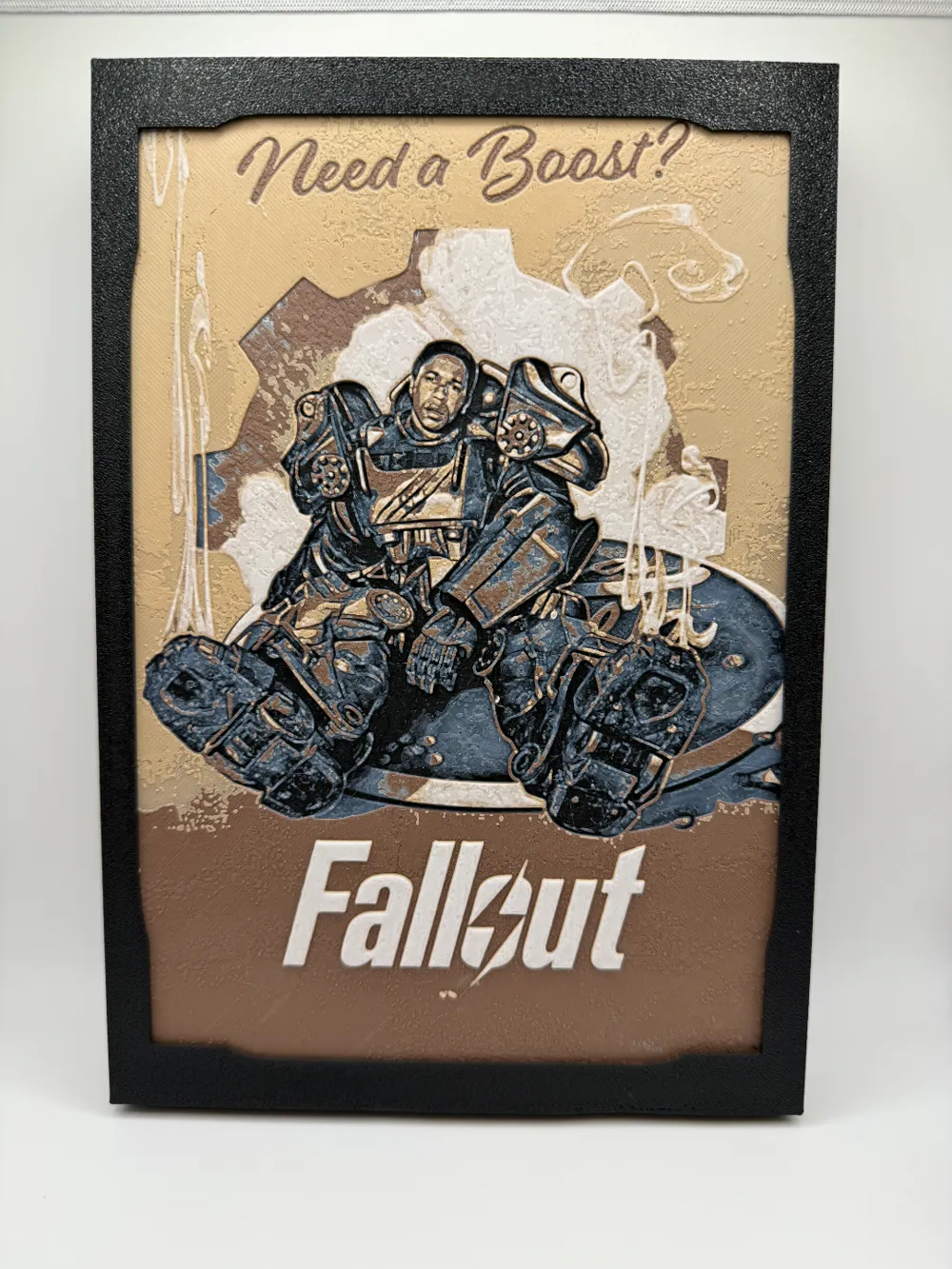 Fallout - Need a Boost? by Canadian Gamer HueForge model: Fallout - Need a Boost? by Canadian Gamer