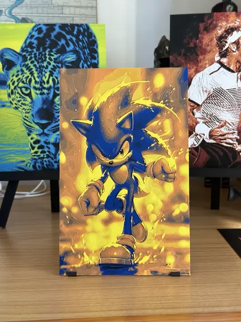 HueForge model: Sonic HueForge by enricoRE