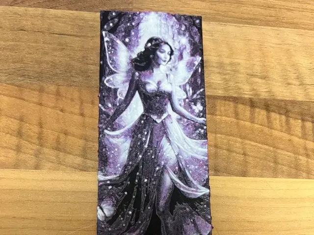 HueForge model: Mystical Fairy forest bookmark by Leafy