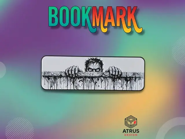 Zombie Wall Bookmark
