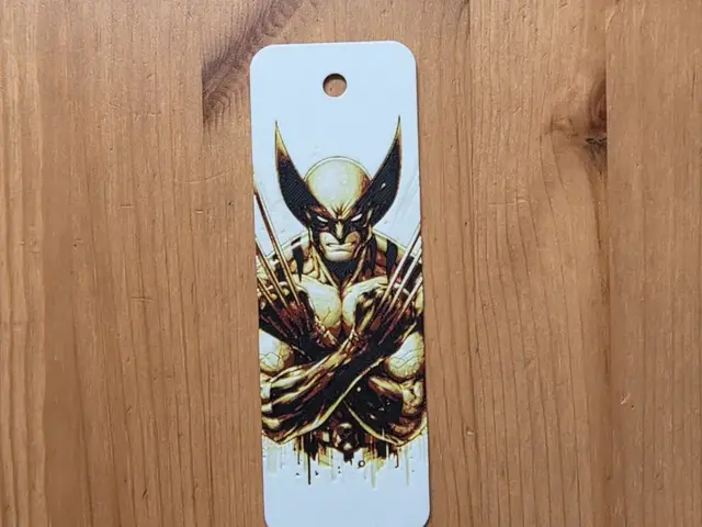 HueForge model: wolverine bookmark by Morganja