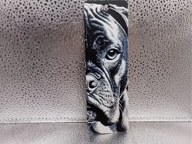 HueForge model: Boxer Dog Bookmark – Hueforge by Borishotch Industries