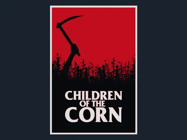 HueForge model: Children of the Corn (Movie Poster - HueForge) by HugheCraft
