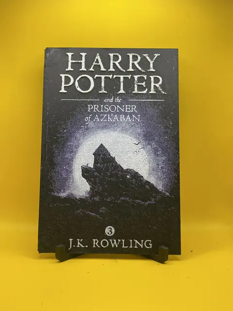Harry Potter & The Prisoner of Azkaban HueForge Book Cover Fan Art