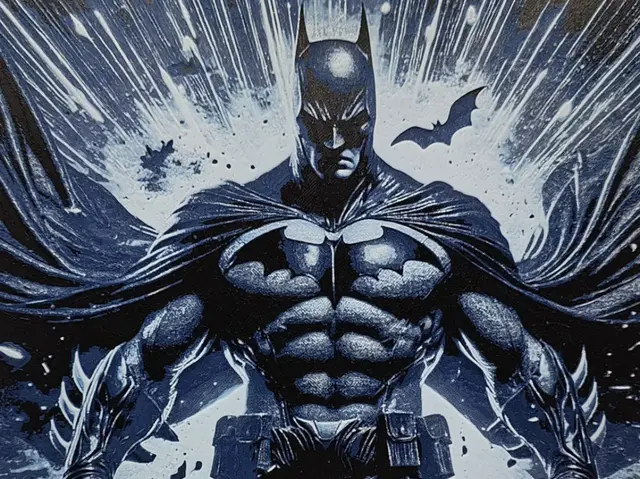 HueForge model: Batman Hueforge by Sarge