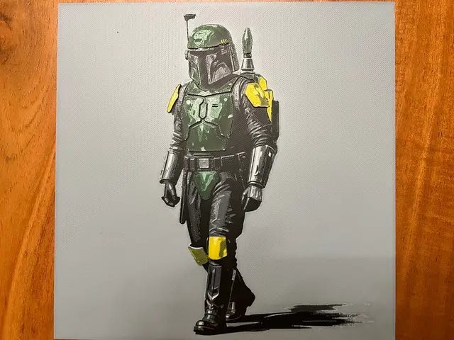 HueForge model: Boba Fett by JustBe 3D Printing