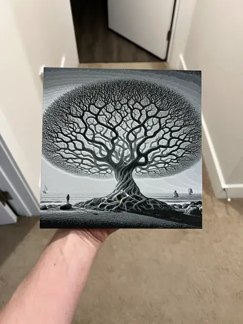 HueForge model: Magic Tree Art Hueforge by RP47 Designs