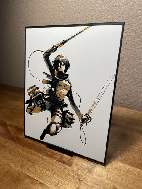Hueforge - Attack on Titan - Mikasa ODM Gear