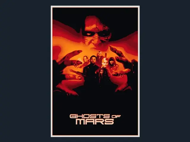 HueForge model: Ghosts of Mars (Movie Poster - HueForge) by HugheCraft