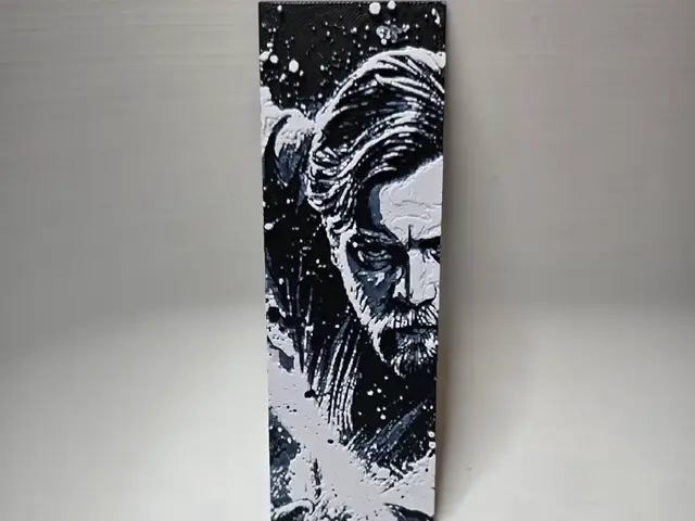 HueForge model: ObiWan Bookmark by Aprilk6366