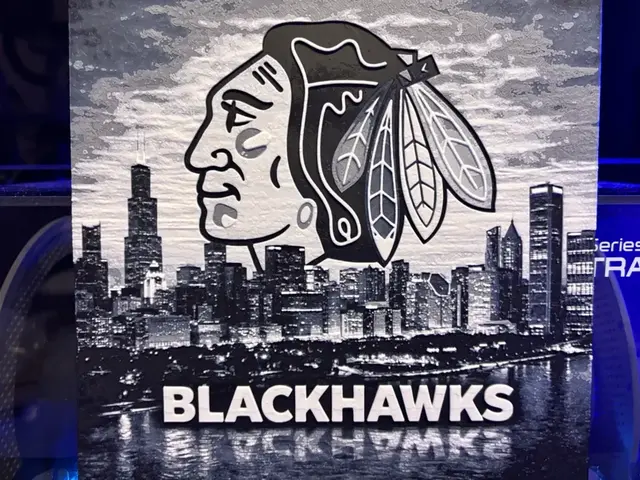 HueForge model: Chicago Blackhawks Skyline Hueforge by Reeftank&more