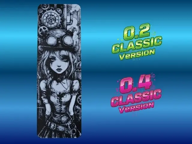 HueForge model: Girl Steampunk Bookmark by Atrus Design