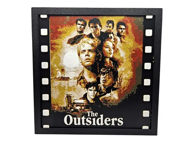HueForge model: The Outsiders by BusyKikiBee