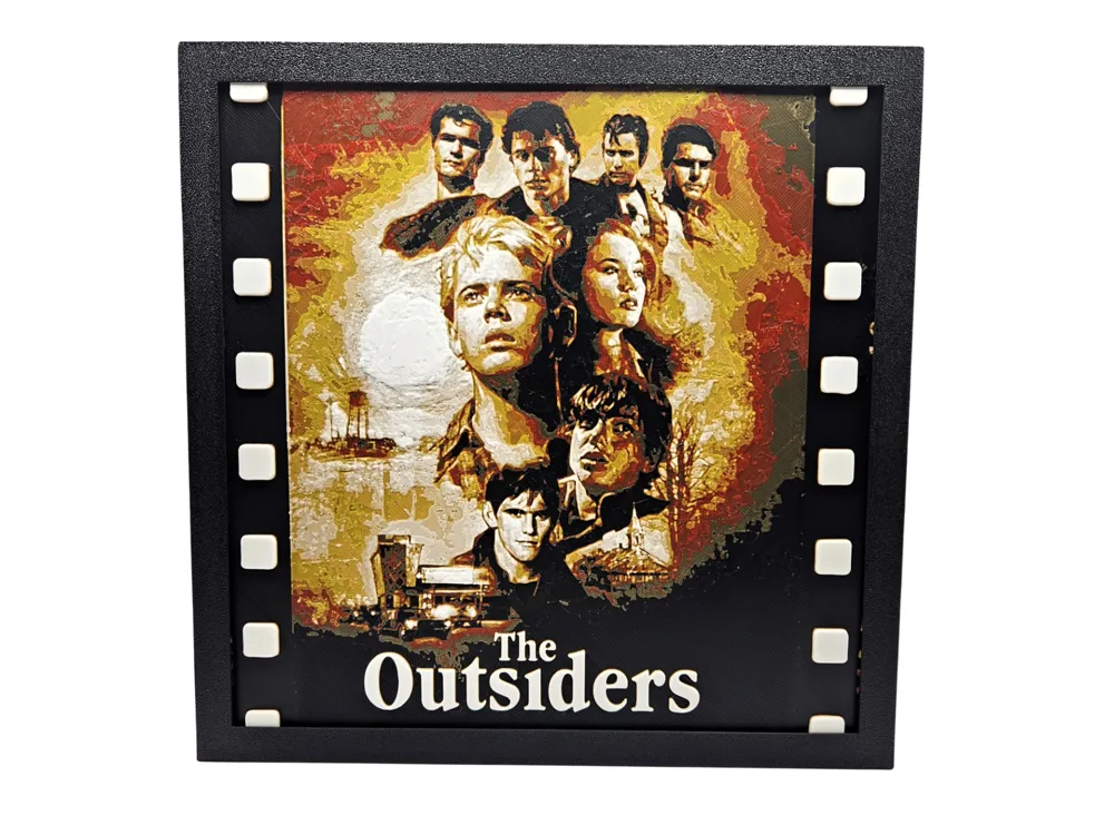 The Outsiders by BusyKikiBee HueForge model: The Outsiders by BusyKikiBee