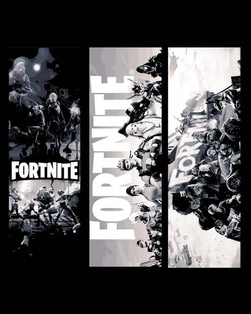 HueForge model: Fan art Hueforge Models celebrating Fortnite the Game - Set of bookmarks by BooneCo3d