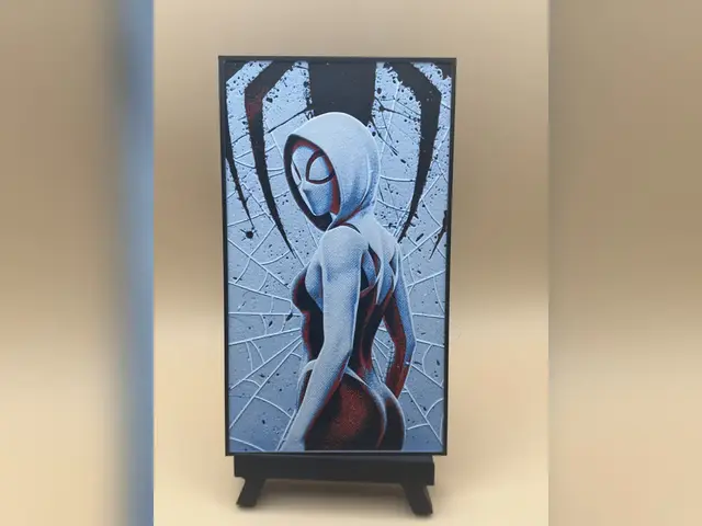 Spider-Gwen Ghost-Spider HueForge Print