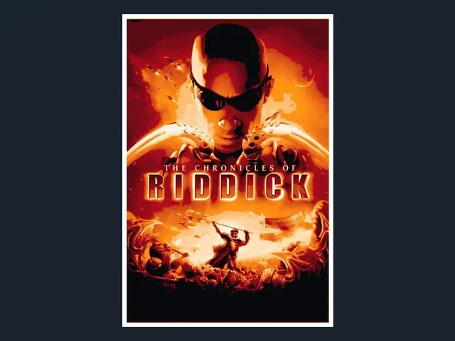 HueForge model: The Chronicles of Riddick(Movie Poster - HueForge) by HugheCraft