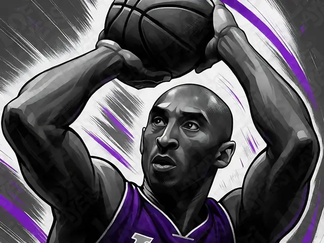 HueForge model: Kobe Bryant Hueforge by LoFi Layers