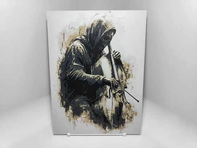 HueForge model: Death with Cello - Hueforge by BeaN