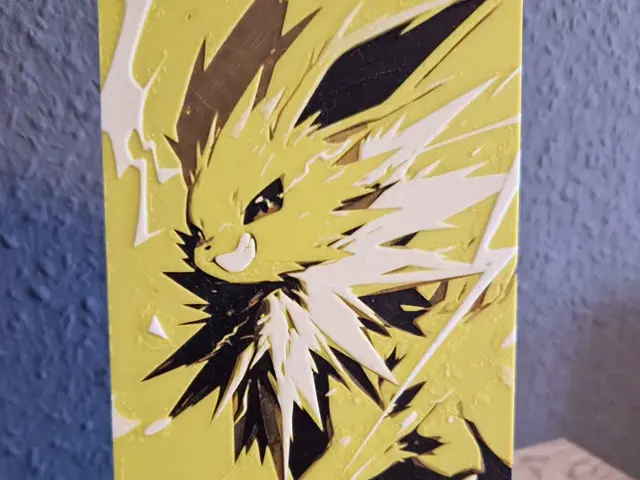 HueForge model: Pokemon Blitza Hueforge by Schuettdesign