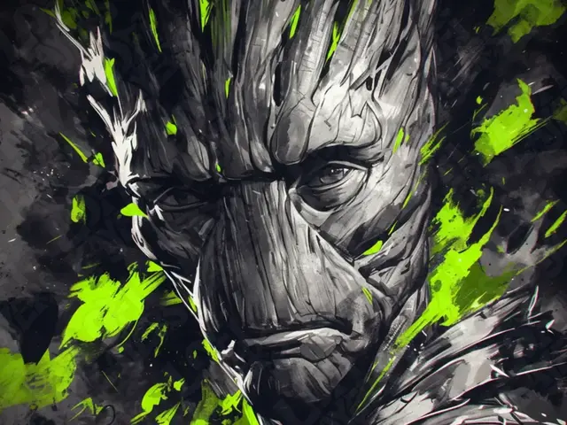 HueForge model: Groot Hueforge by LoFi Layers