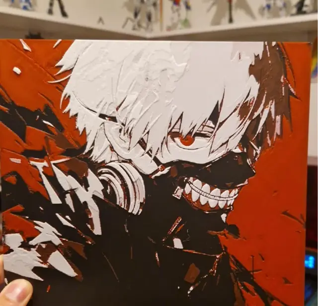HueForge model: Tokyo Ghoul - Ken Kenaki Hueforge by Dakiren