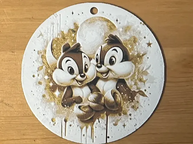 HueForge model: chip and dale bauble by Morganja