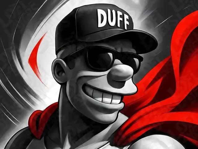 HueForge model: Duffman Hueforge by LoFi Layers