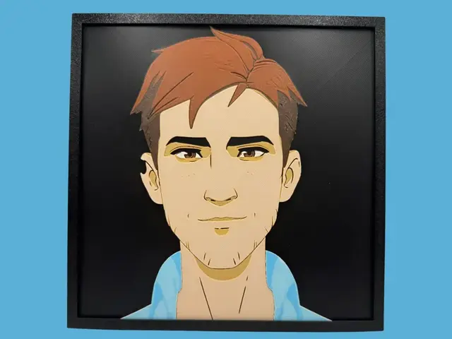 HueForge model: Robert - Dispatch by Canadian Gamer