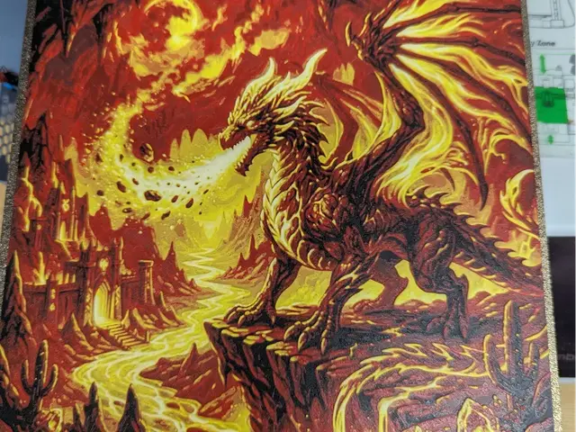 Hueforge Fire Dragon