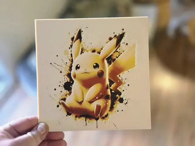 HueForge model: *UPDATED* Graffiti Pikachu Hueforge by 3Ree Printing
