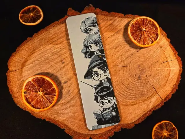 HueForge model: Harry Potter characters bookmark by EternalDesigns3D