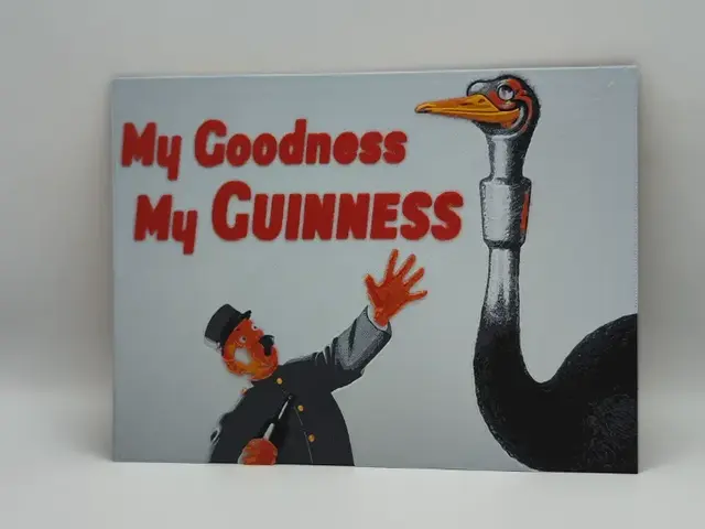 HueForge model: Vintage Guinness advertising poster 02 - Hueforge by Altf4-Formation