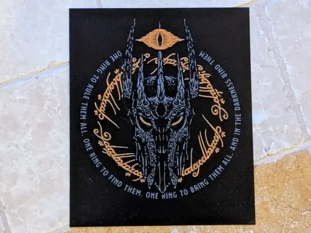 HueForge model: The Lord of the Rings - Sauron Hueforge by suaimondi