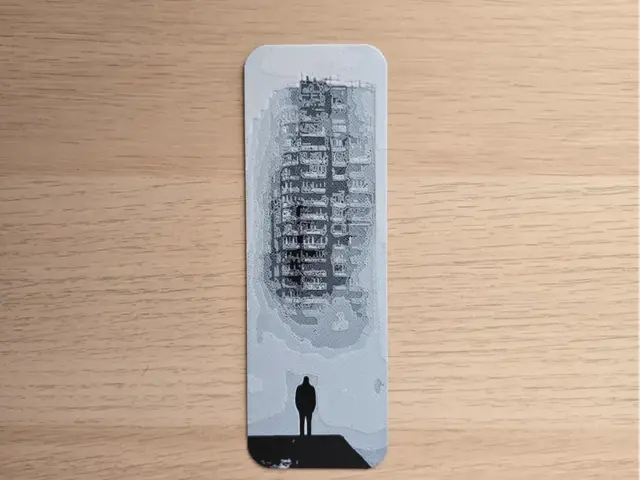 HueForge model: Strange Build Bookmark by Atrus Design
