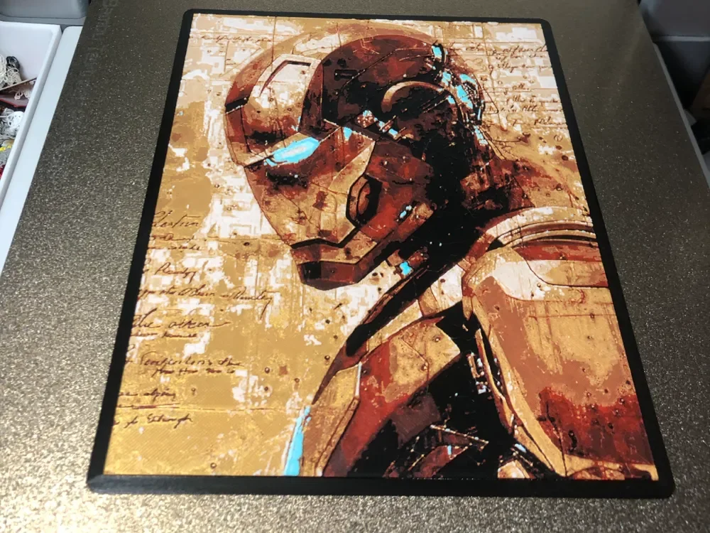 Iron Man by Raiz_maker HueForge model: Iron Man by Raiz_maker