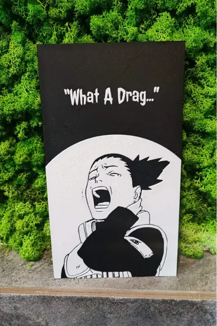 HueForge model: Shikamaru by Garuda3D