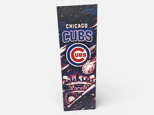 HueForge model: Chicago Cubs MLB 50mm by 150mm Bookmark by MythicHue's