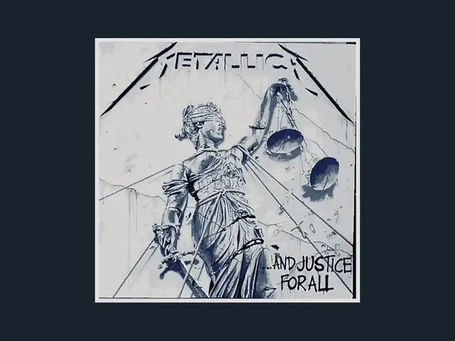 HueForge model: Metallica – ...And Justice For All (Album Art) by HugheCraft