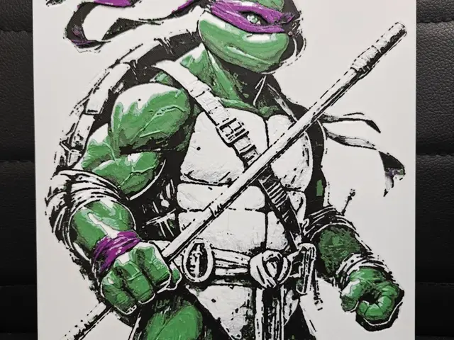 HueForge model: Donatello Mutant Ninja Turtles by TheHueforgeLady