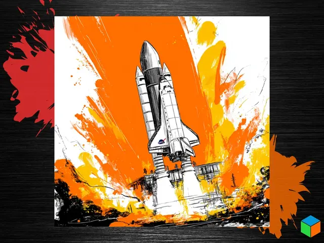 HueForge model: Rocket by 3D Prints By Vic
