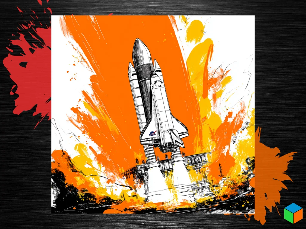 Rocket by 3D Prints By Vic HueForge model: Rocket by 3D Prints By Vic