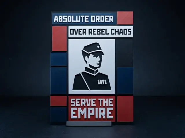 Stop Rebel Chaos - Hueforge Wall Art
