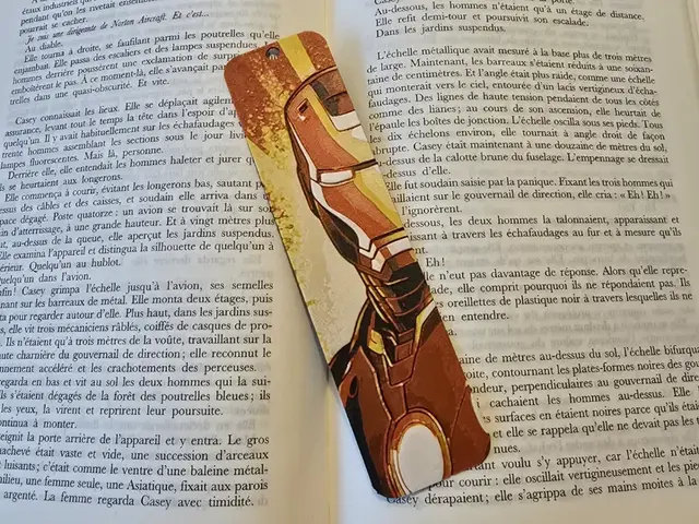 HueForge model: Bookmark iron Man by Kactus Fpv